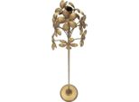 Candeliere 17 X 93 X 17 Cm Metallo Oro