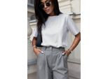 Ivon T-Shirt Donna A Maniche Corte Onoricus Bianco Xs