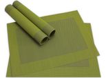 Tovagliette Borda Set Di 4 Verde Oliva Come Tovagliette Da Tavola