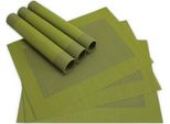 Tovagliette Borda Set Di 6 Verde Oliva Come Tovagliette Da Tavola