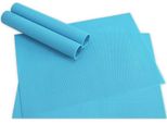 Set Di 4 Tovagliette Borda Blu Turchese Come Tovagliette Da Tavola