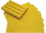 Tovagliette Borda Set Di 8 Giallo Come Tovagliette Da Tavola