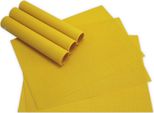 Tovagliette Borda Set Di 6 Giallo Come Tovagliette Da Tavola