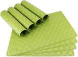 Tovagliette Modern Set Di 8 Verde Chiaro Come Tovagliette Da Tavola