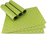 Tovagliette Modern Set Di 6 Verde Chiaro Come Tovagliette Da Tavola