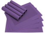 Set Di 8 Tovagliette Viola Borda Come Tovagliette Da Tavola