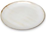 Piatto Decorativo Da 28 Cm In Marrone Crema Per Interni Ed Esterni