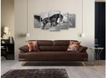 Divano Design Divani Tappezzeria Divani In Pelle Finta Relax Moderno Tre Posti 3 Posti