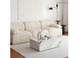 Divano Imbottito Divano A Tre Posti Design Divano In Tessuto A 3 Posti Divano Beige
