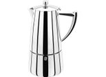 Caffettiera Stellar, Acciaio Inox, 15X10,5X21 Cm, 6 Porzioni, Argento