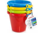 Cubo Da Spiaggia Miniland 4 Unità Multicolore Multicolore Taglia Unica
