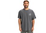 Quiksilver Cl Freedom Swell - Maglietta A Maniche Corte Grigio S Uomo Grigio S