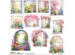 Stickers Adesivi Decorativi Scraplove - Finestre Di Primavera 2