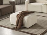 Pouf Bianco Pouf Di Seduta Cuscino Di Seduta Sgabello Sgabello Sgabello Rettangolare