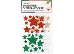Folia 23775 Folia Gomma Spugna Glitter Adesivi Stars Xmas