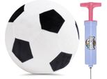 Biggie Bouncerz Calcio Di Peluche Nero - Pallone Da Gioco Gonfiabile