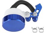 Universale Cnc Moto Olio Cilindro Serbatoio Freno Anteriore Frizione Serbatoio Fluido Bottiglia (Blu)