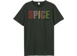 Amplified - Maglietta Logo Per Uomo/Donna Unisex GD3321 (L) (Charcoal)