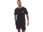 Jack And Jones - Maglietta E Pantaloncini "Tag"" Da Uomo GT6254 (Xxl) (Nero)"