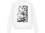Sesame Street - Felpa "Out In These Streets"" Per Uomo/Donna Unisex TV20009 (Xl) (Bianco)"