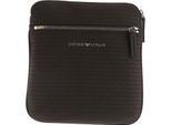 Emporio Armani - Borsa A Tracolla, Logo, Jacquard, Stampa Integrale GT6984 (Taglia Unica) (Nero)