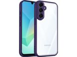 Custodia Per Samsung Galaxy A15/A15 5G Cover Posteriore Trasparente Con Cornice In Tpu, Antiurto Viola