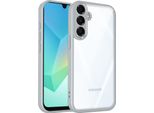 Custodia Per Samsung Galaxy A15/A15 5G Cover Posteriore Trasparente Con Cornice In Tpu, Antiurto Grigio