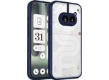 Custodia Per Nulla Phone 2A/ Phone 2A Plus Cover Posteriore Trasparente Con Cornice In Tpu, Antiurto Blu