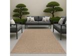 Tappeto In Juta Per Interni Ed Esterni In Beige Dimensioni - 240 X 340 Cm