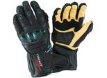 Motorradhandschuhe Roleff "Ro 69" Gr. Xxl, Schwarz (Schwarz, Beige), Handschuhe, Xxl, Obermaterial: 90% Rindsleder, 10% Polyester. Innenfutter: 100% Polyester, Winddicht