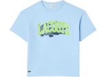 Lacoste - T-Shirt Per Bambini GT6754 (164) (Azzurro)