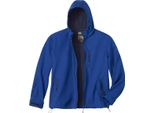 Atlas For Men - Giacca Softshell Con Cappuccio Da Uomo AF2688 (Xxl) (Blu)