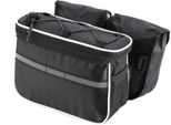 Borsa Impermeabile Per Bicicletta Borsa Per Il Telaio Della Bicicletta (Nero)