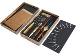 Set Di Penne A Penna D'oca Per La Scrittura Calligrafica, Il Disegno E L'immersione Della Penna D'oca Kit Vintage Per L'artigianato Artistico Collezionisp248011R Lago Blu