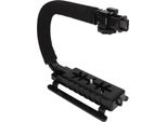 Puluz U C Form Video Azione Impugnatura Stabilizzazione Abs Biss Spugna Nera Accoessorio Fotografico Portatile Per Microfilms