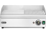 Hendi Piastra Grill Mezza Scanalatura, Linea Cucina, 220-240V/2400W, 527X404X(H)233Mm