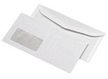 Mayer-Network 30007488 Buste Con Finestra (114X229 Mm), Gommate, 75 G/M², 1.000 Pezzi