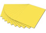 Folia Fotokarton, (B)500 X (H)700 Mm, 300 G/Qm, Zitronengelb