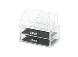 Organizzatore Di Cosmetici Compactor - 2 Cassetti, Parte Superiore, Plastica Trasparente