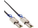 Inline® 27623D Cavo Di Collegamento Sas, Da Mini-Sas 26-Pin SFF-8088 A Mini-Sas 26-Pin SFF-8088, 3M