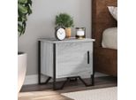 Maison Exclusive - Comodino Grigio Sonoma 40X30X40 Cm Materiale Ligneo