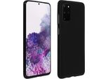 Avizar, Custodia In Gel, Cover Posteriore Per Samsung Galaxy S20 Plus, Custodia Smerigliata, Nero