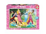Disney Princesses 500-Piece Puzzle - Educa Brand - Cartoons And Comics Theme