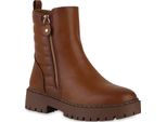 Van Hill Stivaletti Classici Leggermente Foderati Da Donna Scarpe Con Suola Profilata 840738, Colore: Marrone Chiaro, Taglia: 36