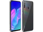 Avizar, Cover In Gel, Cover Posteriore Per Huawei P40 Lite E, Custodia Smerigliata, Trasparente