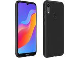 Custodia Protettiva In Silicone Huawei Y6S / Y6 2019 / Honor 8A 2020 / 8A - Nero