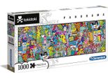 Clementoni Puzzle 1000 Panorama Tokidoki 39568 - Puzzle Per Adulti