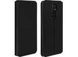 Avizar, Cover In Pelle Classic Edition Xiaomi Redmi 9, Schwarz