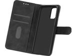 Avizar, Flip Cover Portafoglio, Custodia In Ecopelle Per Oppo Find X3 Lite, Nero