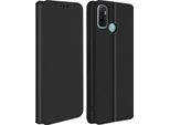 Avizar, Cover In Pelle Finta Classic Edition Per Oppo A53 , Oppo A53S, Nero